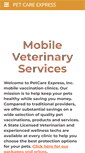 Mobile Screenshot of petshotclinics.com